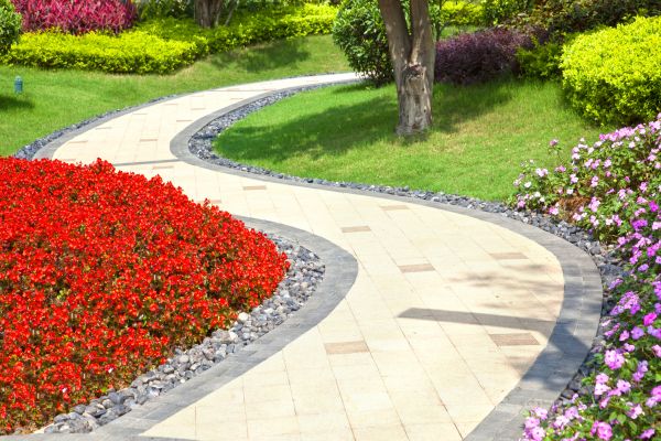 Garden Walkway Installation in Castle Rock