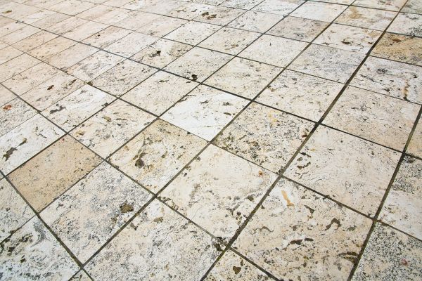 Travertine Pavers Installation in Castle Rock