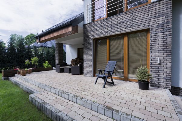 Backyard Paver Installation in Castle Rock