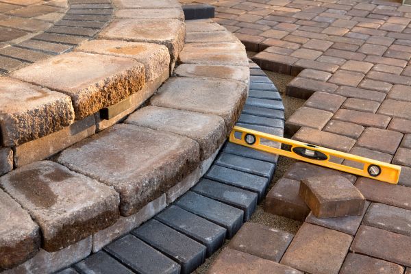 Sandstone Pavers Installation in Castle Rock