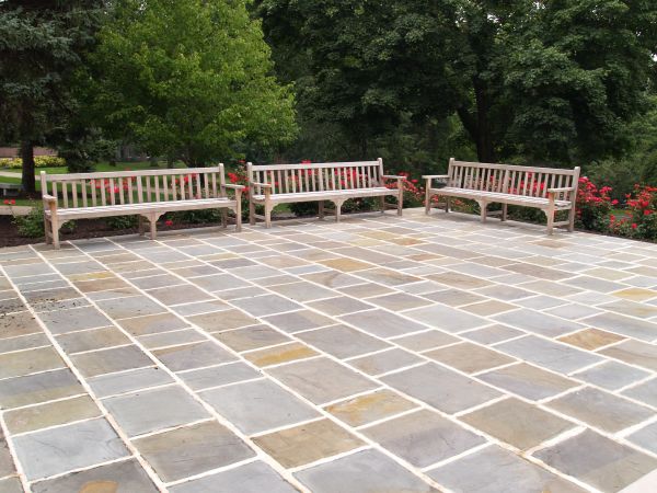 Slate Patio Installation in Castle Rock